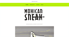 Desktop Screenshot of mohicansneak.com